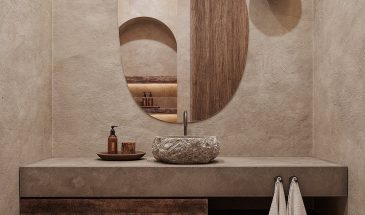 Wabi sabi bathroom by yana_design_home