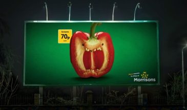 Британский супермаркет Morrisons изобразил «ужасающие» овощи в рекламе к Хэллоуину