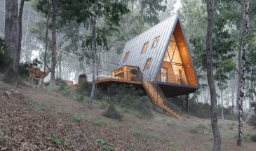 «A-Frame Dawn»